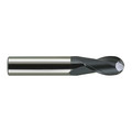 Melin Tool Co End Mill, Carbide, GP, Ball, 8mm x 20mm, Number of Flutes: 2 AMG-M8M8-B-ALTIN
