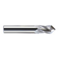 Melin Tool Co Drill Mill, Carbide, 90 deg., 1/8 x 1/2, Number of Flutes: 4 CCMG-404-DP-ALTIN