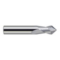 Melin Tool Co Carbide Drill Mill, 90 deg., 3/8" x 1", Finish: Uncoated AMG-1212-DP