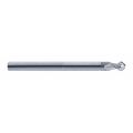 Melin Tool Co Carbide HP End Mill, Ball End, 3/4" x 1", Overall Length: 6" AXMG45-2424-NN-B