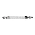 Melin Tool Co End Mill, Carbide, GP, Ball, 1/8" x 3/8, Number of Flutes: 4 DDMG-1204-B