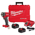 Milwaukee Tool M18 FUEL 1/2 in. Compact Impact Wrench with Pin Detent Kit 2855P-22R