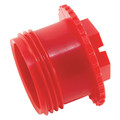 Caplugs Plug, Threaded, Thread Sz 3/4-16", PK1000, Max. Diameter: 0.89" QTF122AK1