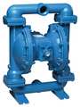 Sandpiper Double Diaphragm Pump, Cast iron, Air Operated, 106 GPM 220 Degrees F S15B1I2TANS000.