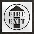 Rae Stencil, Fire Exit, 42 in STL-116-14806