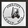 Rae Stencil, Forklift Traffic Only, 42 in STL-116-14812