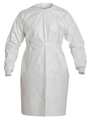 Dupont Tyvek Isoclean Disposable Gown, Universal, White, PK30 IC701SWH00003000