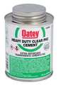 Oatey Cement, Low VOC, 8 oz., Clear 30863