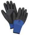 Honeywell Cut Resistant Coated Gloves, 2 Cut Level, PVC, S, 1 PR NF11HD/7S