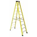 Werner 10 ft Fiberglass Stepladder, 300 lb Capacity 6110