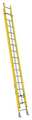 Louisville 32 ft Fiberglass Extension Ladder, 375 lb Load Capacity FE4232HD