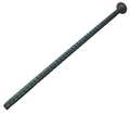 Zoro Select Rebar Spikes, Steel, Black COMBO 8