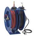 Coxreels Combination Air/Electric Reel, 3/8 in Hose Dia., 50 ft Length C-L350-5012-X