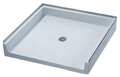 Fiat Products 60" x 36" Terrazzo Shower Base, 2" Connection, Marble Chips ADATN6036081