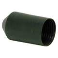 Ideal Shrink End Cap, 2.95in ID, Blk, 5-1/8in, PK5 46-384