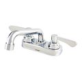 Gerber Manual 4" Mount, 3 Hole Utility Sink Faucet, Chrome GC444242