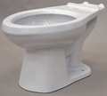 Gerber Toilet Bowl, 1.28 gpf, Gravity Fed, Floor Mount, Elongated, White AV-21-828