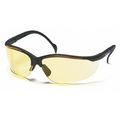 Pyramex Safety Glasses, Amber Scratch-Resistant SB1830S