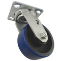 Zoro Select Swivel Plate Caster, Polyurethane, 1050 lb 29XU51