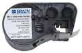 Brady Label Tape Cartridge, Black on Orange, Labels/Roll: Continuous MC1-1000-595-OR-BK