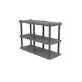 Spc Industrial Dura-Shelf, Adjst, Solid Top, 66 x 24, 48" H AST6624X3