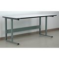 Stackbin Bolted Workbenches, 48" W, Adjustable Height, 1000 lb. P4830-T-2011