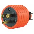 Ge Plug, Heavy Duty, Grounding, Orange 18191