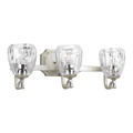 Progress Lighting Anjoux Three-Light Bath, Color: Gray P300118-134