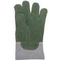 Condor Heat Resistant Gloves, Teal, L, Leather, PR 2AH63