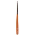 Wooster #5/0 Artist Paint Brush, Red Sable Bristle, Wood Handle F1623-5/0