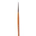 Wooster #3/0 Artist Paint Brush, Red Sable Bristle, Wood Handle F1627-3/0