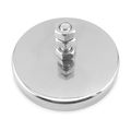 Zoro Select Round Base Post Magnet, 65 lb. 3DYA6