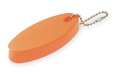 Lucky Line Key Float with Ball Chain, Orange 9241