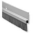 Pemko Anodized Aluminum Door Sweep with 5/8" Brush Insert, 3 ft. 18061CNB36