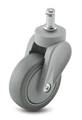 Colson Swivel Stem Caster, Polyurthn, 4 in, 125 lb PEC40223GR-TPU03(GG)