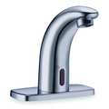 Sloan Sensor Single Hole Mount, 1 Hole Mid Arc Bathroom Faucet, Polished chrome SF2400-4