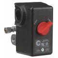 Condor Usa Pressure Switch, (4) Port, 1/4 in FNPT, DPST, 20 to 105 psi, Standard Action 11EC2E