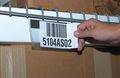 Superscan Label Holders, 3INX5IN, Clear, Mag, PK50 SSM35