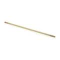 Zoro Select Float Rod, 1/4-20, 10 In L, Brass 109-851