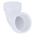 Zoro Select PVC Elbow, 90 Degrees, Hub, 8 in Pipe Size 06131