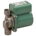 Taco HVAC Circulating Pump, 1/40 hp, 230, 1 Phase, FNPT Connection 006-ST8Y