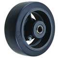 Zoro Select Caster Wheel, Rubber, 5 in., 450 lb. MR0520112