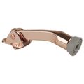 Rockwood Lever Door Holder, Pol Brass, Cast Zinc 458.3