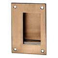 Rockwood Recessed Pull Handle, Clips/Fasteners, Bronze, Clips/Fasteners 94.10