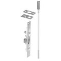 Rockwood Lever Extension Flush Bolt, Satin Chrome 555.26D