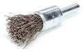 Weiler Crimped Wire End Wire Brush, Stainlesss Steel 96104