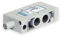 Numatics Valve, Air Pilot, 4 Way, 2 Pos, 3/8 In Port L23JA452O000000