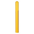 Zoro Select Post Sleeve, 6 In Dia., 72 In H, Yellow 173072
