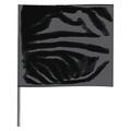 Zoro Select Marking Flag, Black, Evidence, Vinyl, PK100 2318BK-200