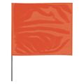Zoro Select Marking Flag, Orange, Blank, Vinyl, PK100 4518O-200